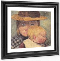 Children In The Sun By Paula Modersohn Becker Fine Art Print