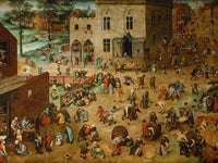 Childrens Games 1560  By The Elder Fine Art Print