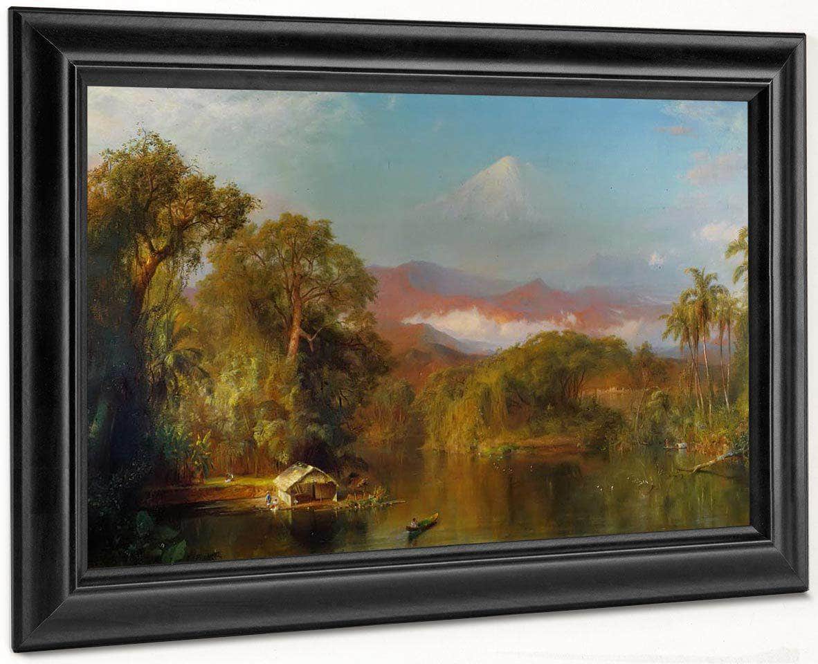 Chimborazo By Fredric Edwin Church Fine Art Print