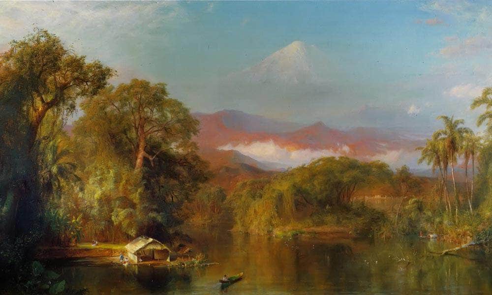 Chimborazo By Fredric Edwin Church Fine Art Print
