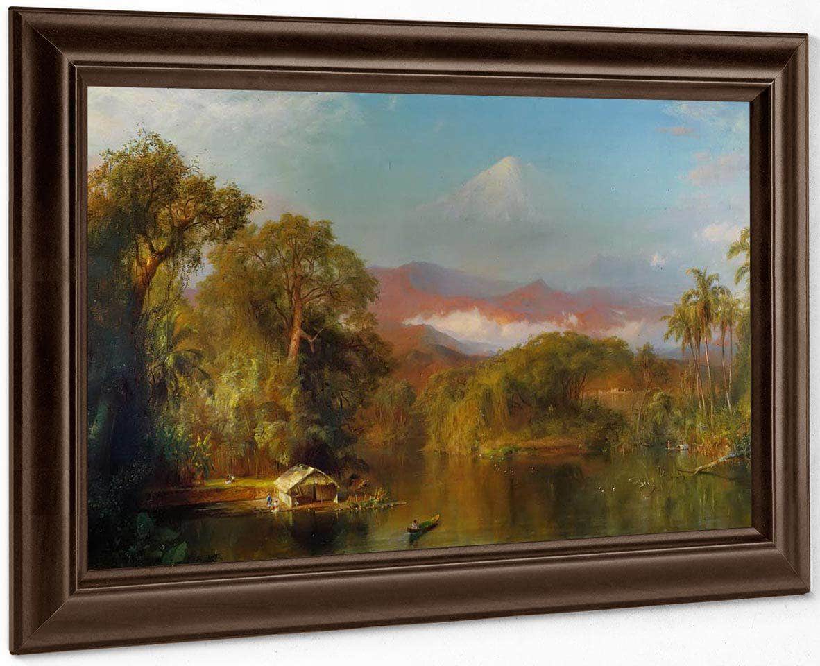 Chimborazo By Fredric Edwin Church Fine Art Print