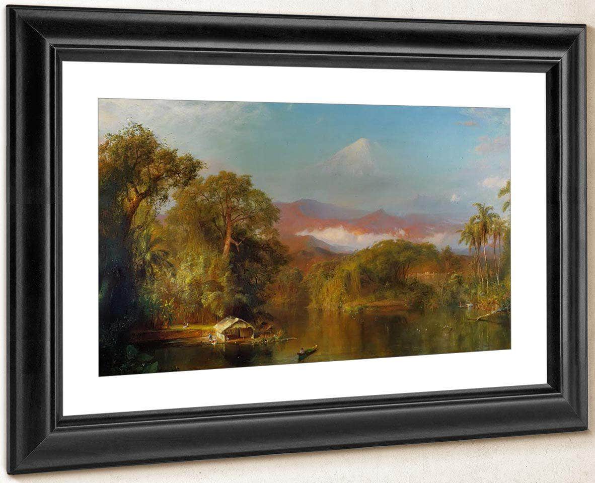 Chimborazo By Fredric Edwin Church Fine Art Print