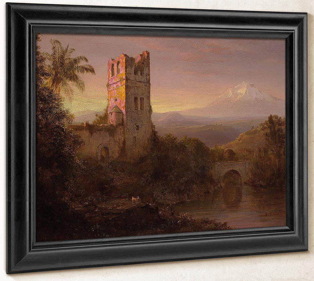 Chimborazo Volcano By Frederic Edwin Church Fine Art Print
