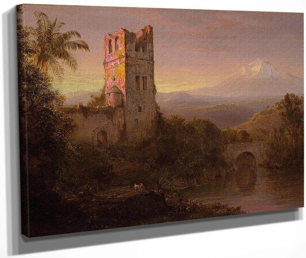 Chimborazo Volcano By Frederic Edwin Church Fine Art Print