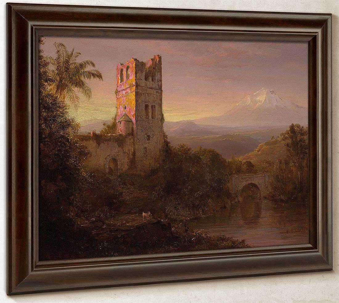 Chimborazo Volcano By Frederic Edwin Church Fine Art Print