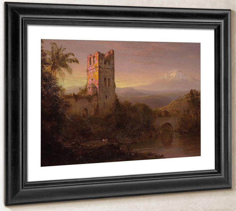 Chimborazo Volcano By Frederic Edwin Church Fine Art Print