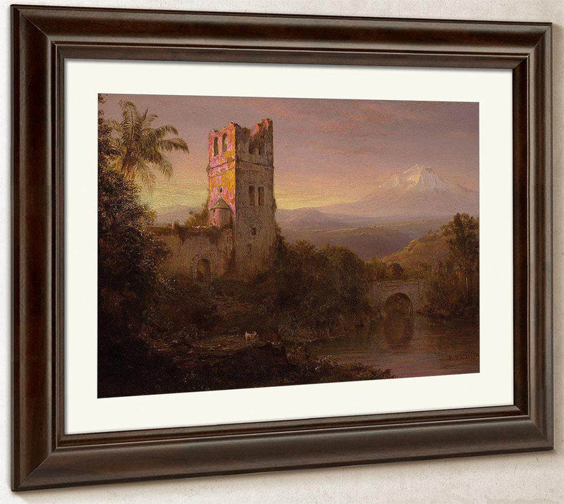 Chimborazo Volcano By Frederic Edwin Church Fine Art Print