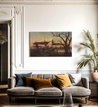 Chinook Burial Grounds By John Mix Stanley Fine Art Print