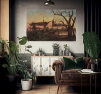 Chinook Burial Grounds By John Mix Stanley Fine Art Print