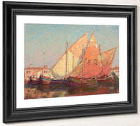 Chioggia Boats By Edgar Payne Fine Art Print