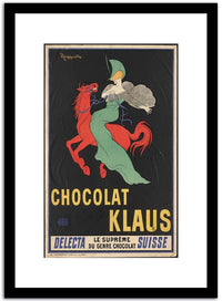 Chocolat Klaus  Vintage Poster Fine Art Print