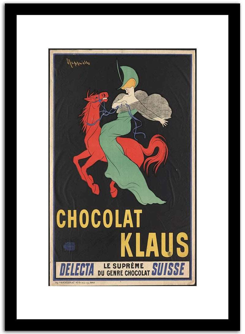 Chocolat Klaus  Vintage Poster Fine Art Print