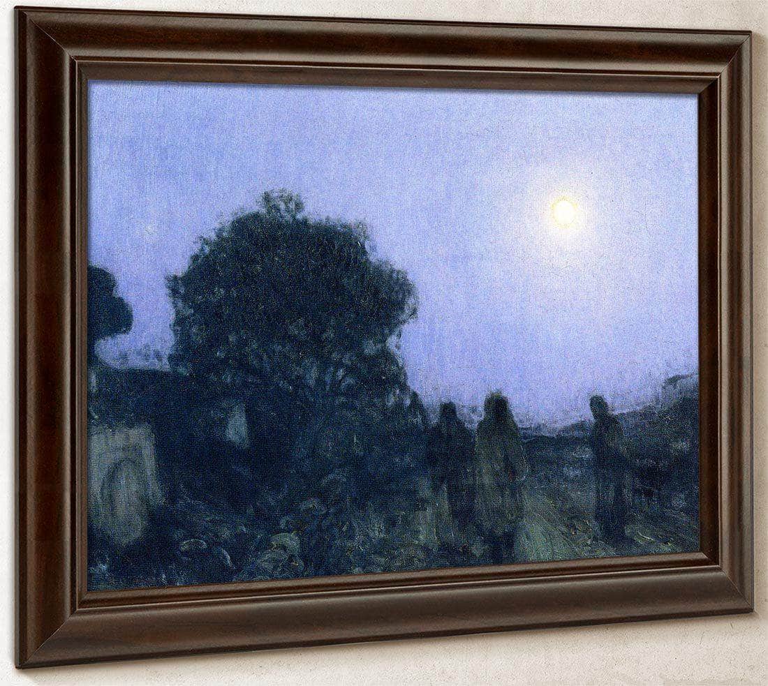 Christ And His Desciples On The Road To Bethany By Henry Ossawa Tanner Fine Art Print