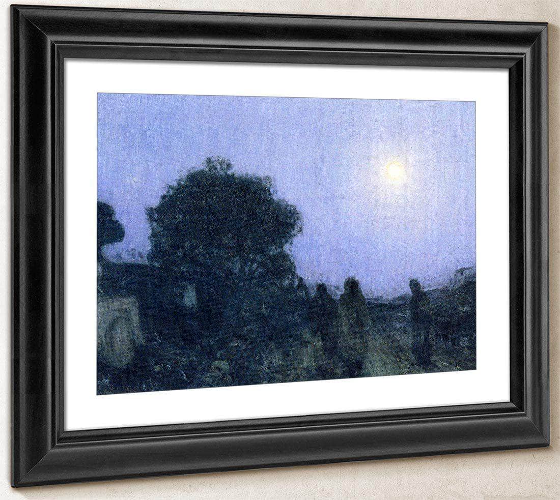 Christ And His Desciples On The Road To Bethany By Henry Ossawa Tanner Fine Art Print