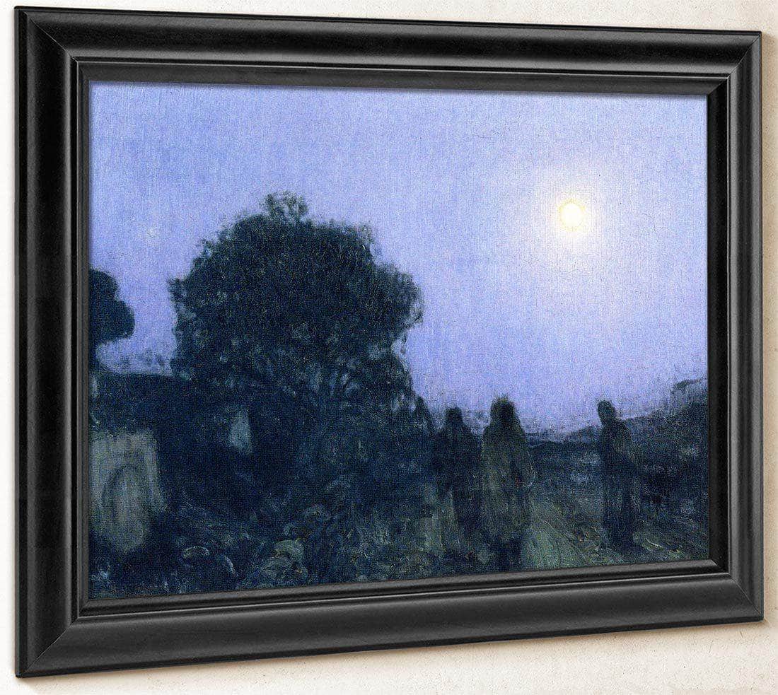 Christ And His Desciples On The Road To Bethany By Henry Ossawa Tanner Fine Art Print