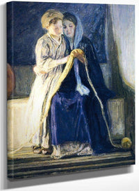 Christ And His Mother Studying The Scriptures By Henry Ossawa Tanner Fine Art Print