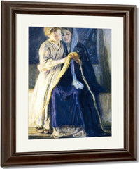 Christ And His Mother Studying The Scriptures By Henry Ossawa Tanner Fine Art Print