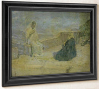 Christ And Nicodemus (Early Study) By Henry Ossawa Tanner Fine Art Print