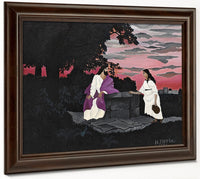 Christ And The Woman Of Samaria By Horace Pippin Fine Art Print