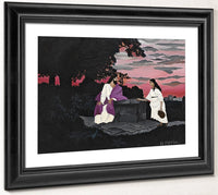Christ And The Woman Of Samaria By Horace Pippin Fine Art Print