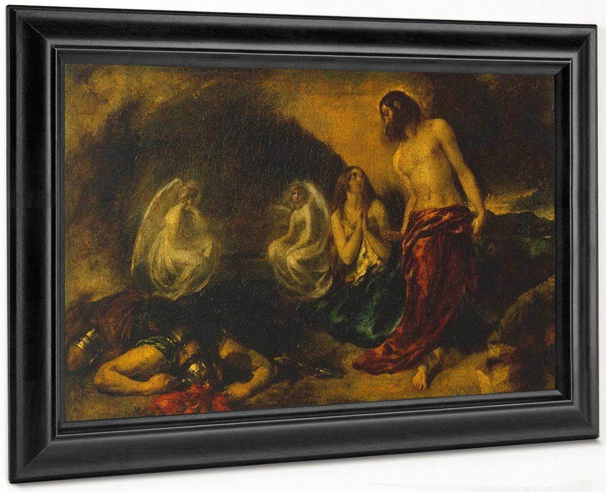 Christ Appearing To Mary Magdalene After The Resurrection By William Etty Fine Art Print