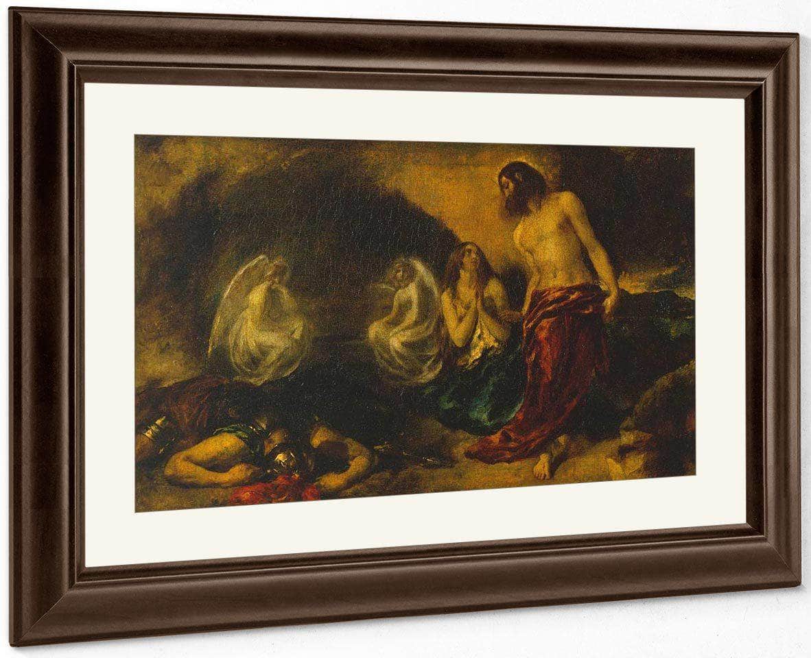 Christ Appearing To Mary Magdalene After The Resurrection By William Etty Fine Art Print