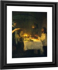 Christ At The Home Of Mary And Martha By Henry Ossawa Tanner Fine Art Print