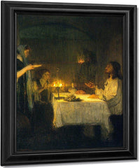 Christ At The Home Of Mary And Martha By Henry Ossawa Tanner Fine Art Print