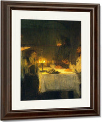 Christ At The Home Of Mary And Martha By Henry Ossawa Tanner Fine Art Print