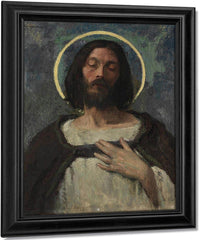 Christ By Gari Melchers Fine Art Print
