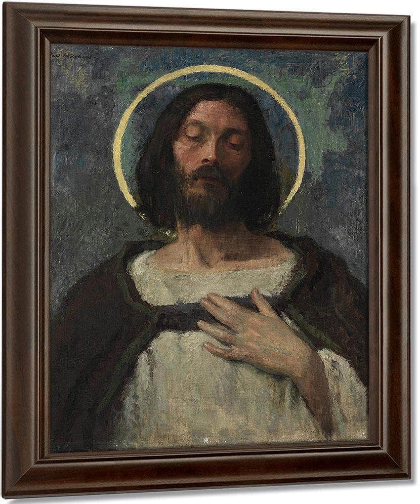 Christ By Gari Melchers Fine Art Print