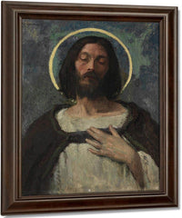 Christ By Gari Melchers Fine Art Print