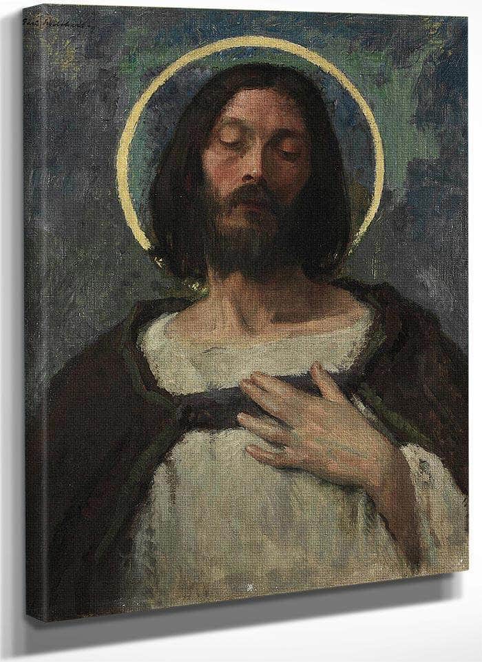 Christ By Gari Melchers Fine Art Print