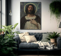 Christ By Gari Melchers Fine Art Print
