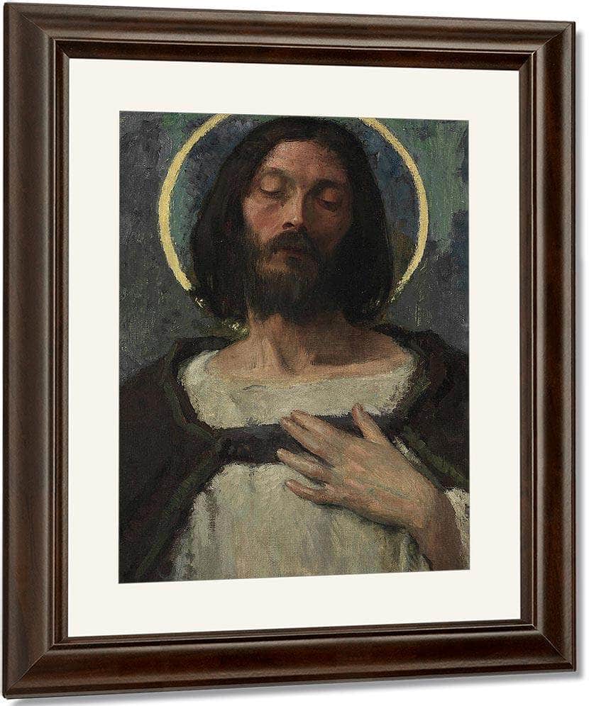Christ By Gari Melchers Fine Art Print