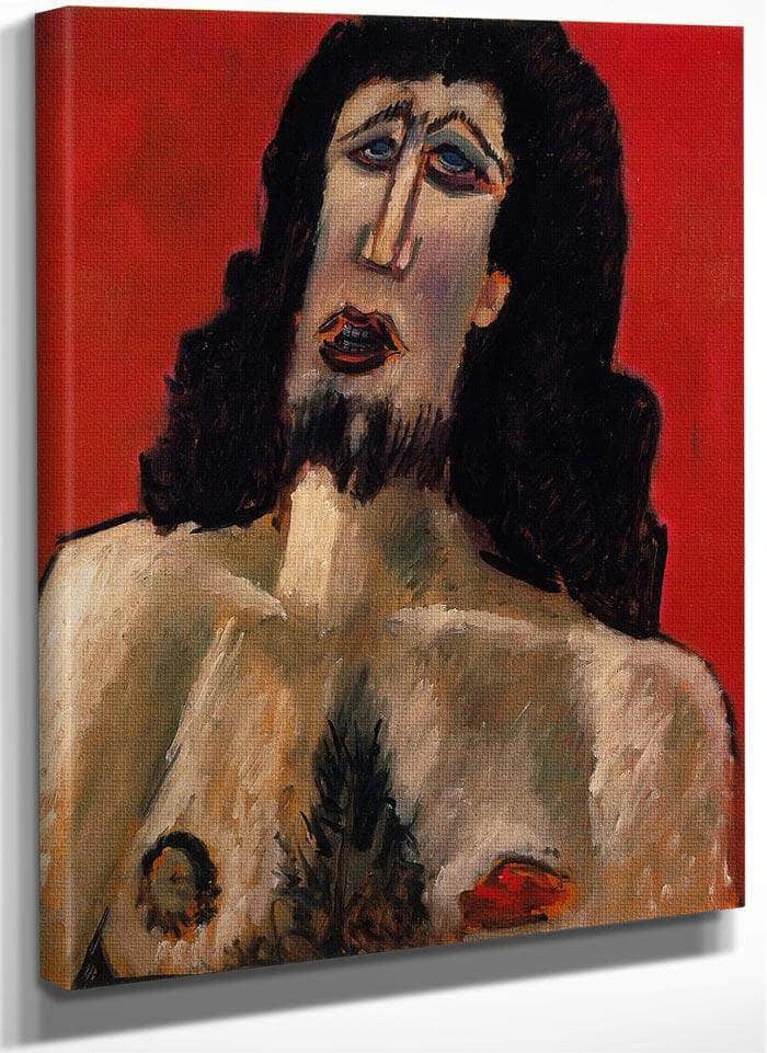 Christ By Marsden Hartley Fine Art Print