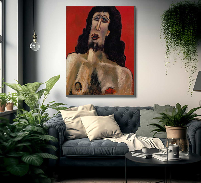 Christ By Marsden Hartley Fine Art Print