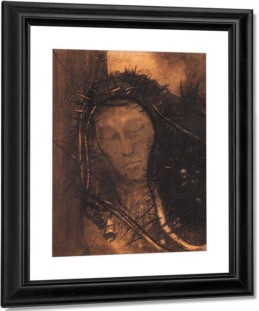 Christ By Odilon Redon Fine Art Print