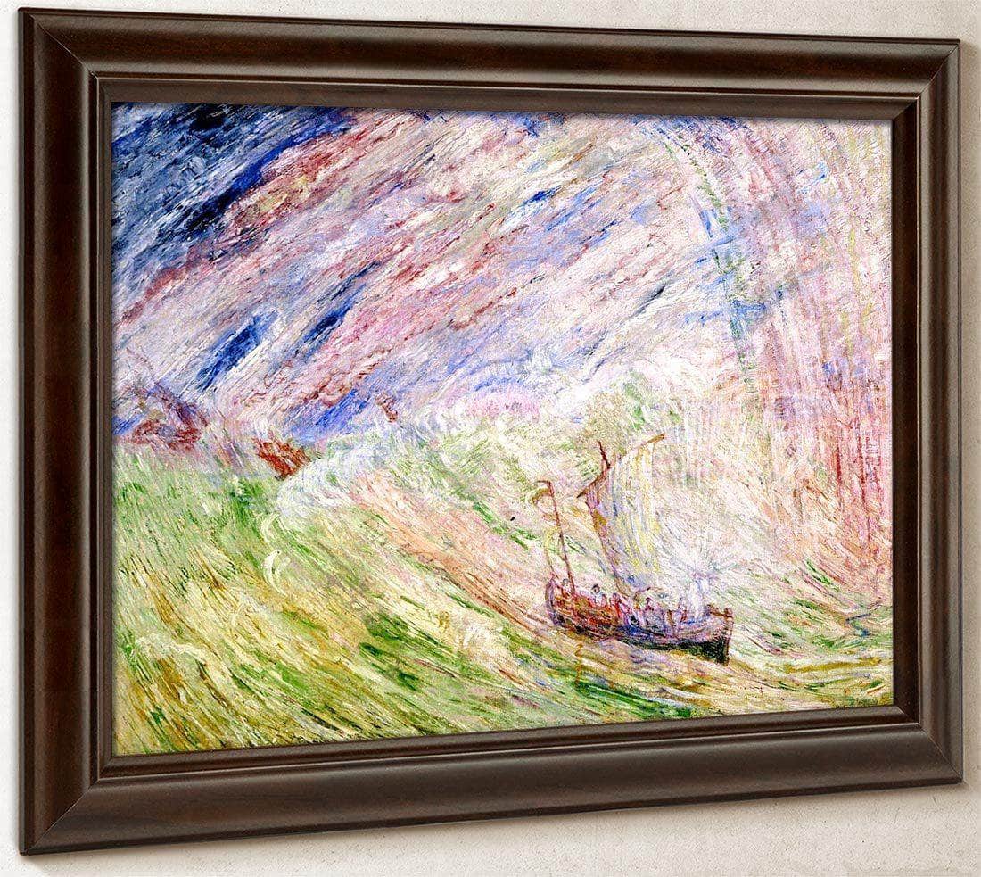 Christ Calming The Storm By James Ensor Fine Art Print