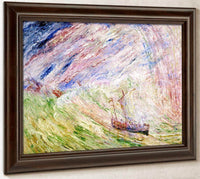 Christ Calming The Storm By James Ensor Fine Art Print