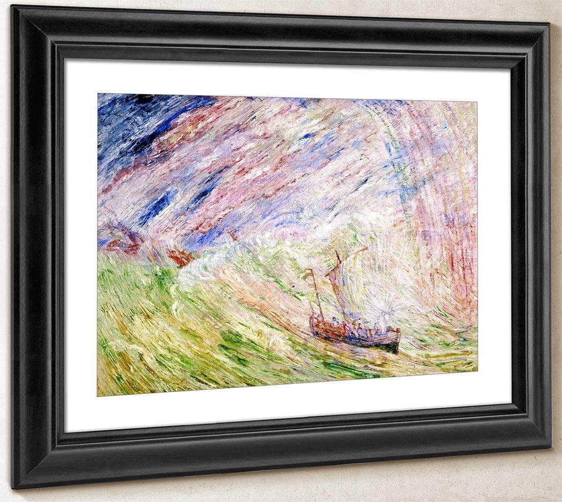 Christ Calming The Storm By James Ensor Fine Art Print