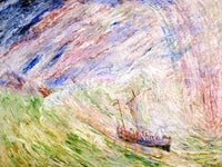 Christ Calming The Storm By James Ensor Fine Art Print