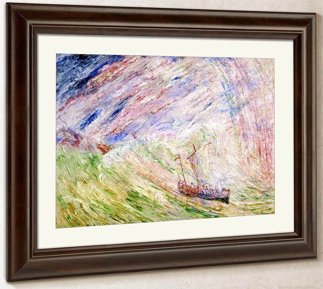 Christ Calming The Storm By James Ensor Fine Art Print