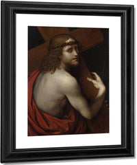 Christ Carrying His Cross Scaled Down By Giampietrino Fine Art Print