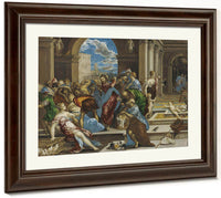 Christ Cleansing The Temple By El Greco Fine Art Print