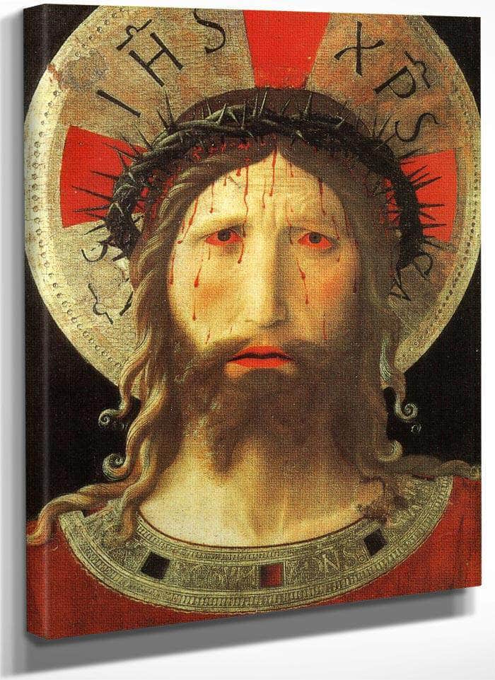 Christ Crowned With Thorns 1439 By Fra Angelico Fine Art Print
