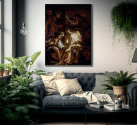 Christ Crowned With Thorns By Gerrit Van Honthorst Fine Art Print