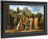 Christ Healing The Blind By Nicholas Poussin Fine Art Print
