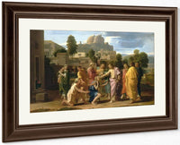 Christ Healing The Blind By Nicholas Poussin Fine Art Print