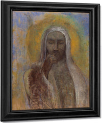 Christ In Silence 1897 By Odilon Redon Fine Art Print